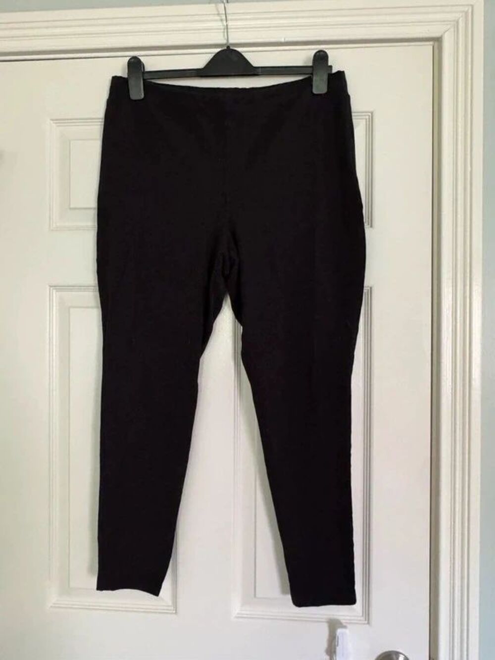 Bundle of 4 pairs Dressbarn Sunday black leggings cotton XL